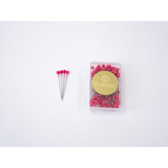 Hijab pin rouge